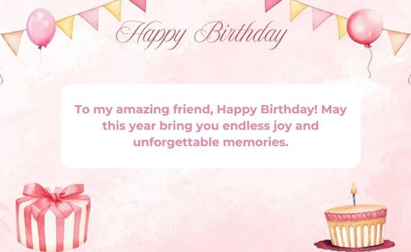 Chúc mừng sinh nhật bạn bằng những câu chúc tiếng Anh ấn tượng