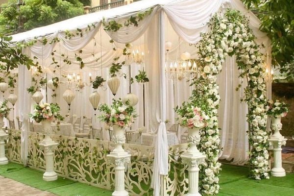 Hướng dẫn các bước tự làm cổng cưới đơn giản và đẹp tại nhà