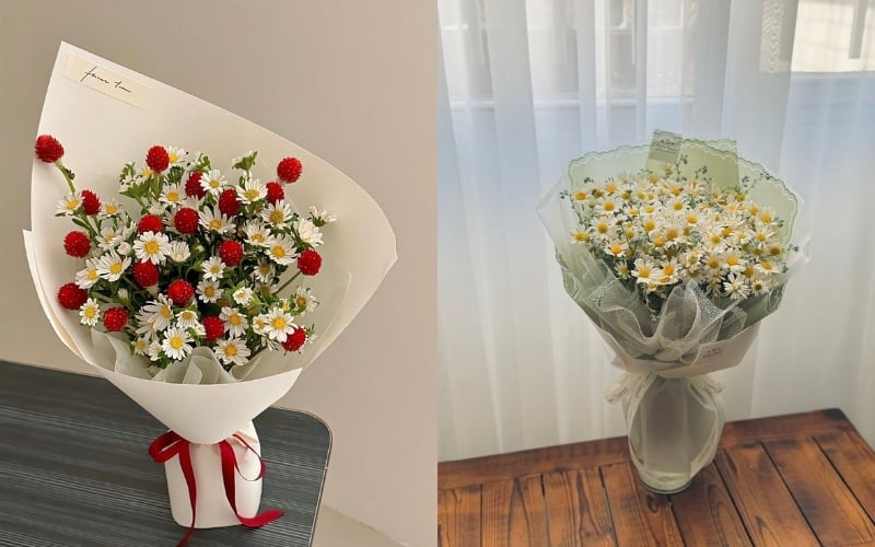 Mẫu hoa cúc tana với ý nghĩa gắn kết bền lâu phù hợp tặng cho người yêu hoặc vợ