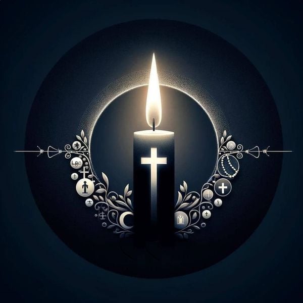 Hình nền đám tang Công giáo