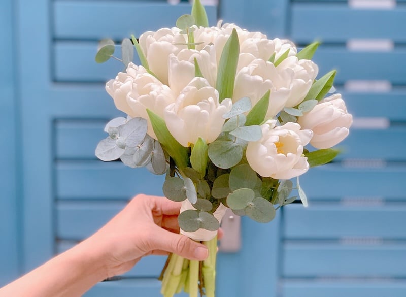 Bó Hoa cưới Cầm Tay New Beginning - HC48