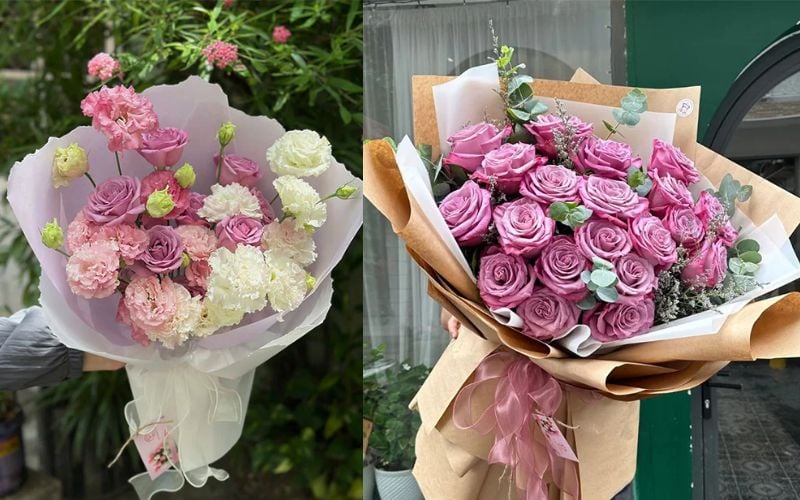 Bó hoa hồng tặng người yêu đẹp nhất