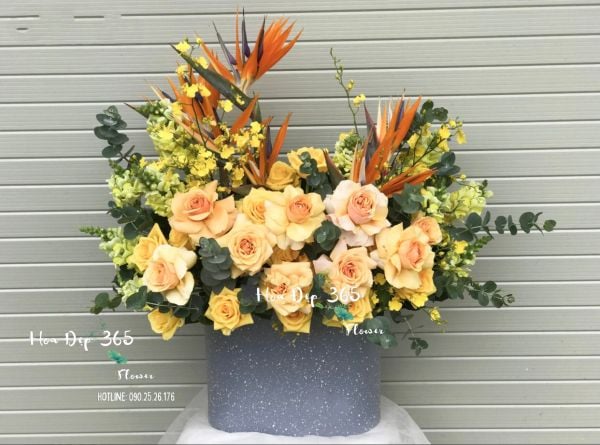 Mua hoa hồng vàng ở Flosa gửi tặng người thương