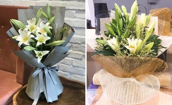 Hoa loa kèn trắng tượng trưng cho sự thuần khiết