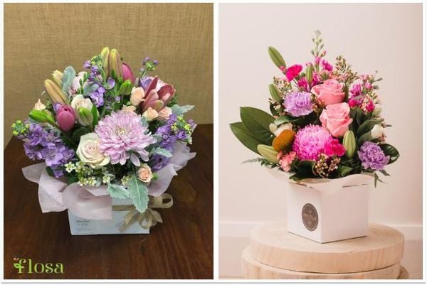 Hộp hoa sinh nhật là món quà lý tưởng cho những người yêu thích sự mới mẻ và sáng tạo.