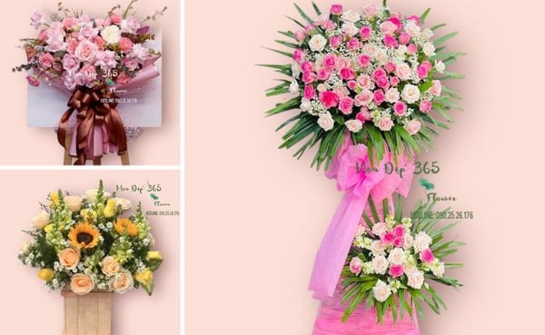 Đa dạng các loại hoa khai trương đẹp, ý nghĩa tại Flosa