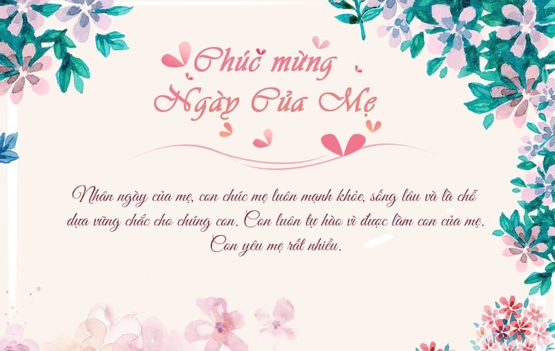 Gợi ý những lời chúc ý nghĩa và chân thành dành cho Ngày của Mẹ