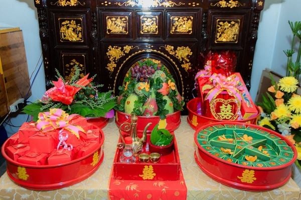 Những lưu ý quan trọng cần biết khi chuẩn bị mâm quả đám hỏi truyền thống