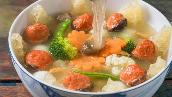 Canh bóng thả thơm ngon (Nguồn: Internet)