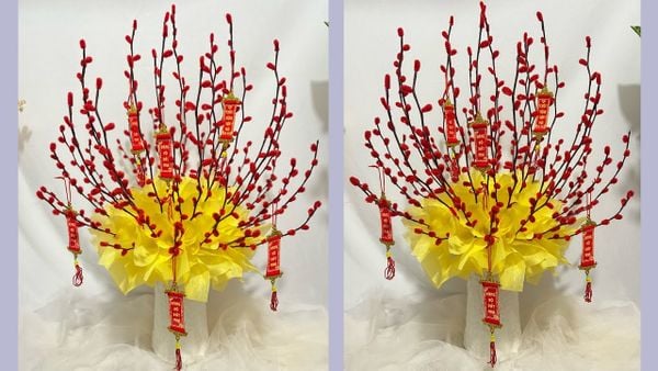 Nụ tầm xuân chưng Tết phổ biến