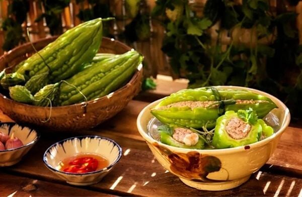Canh khổ qua dồn thịt thơm ngon ngày Tết (Nguồn: Internet)