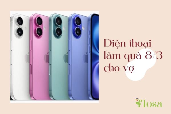 Quà 8/3 cho vợ với chiếc điện thoại mới