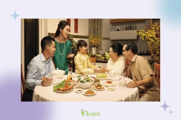 Bữa cơm gia đình là món quà của mẹ tuyệt vời nhất