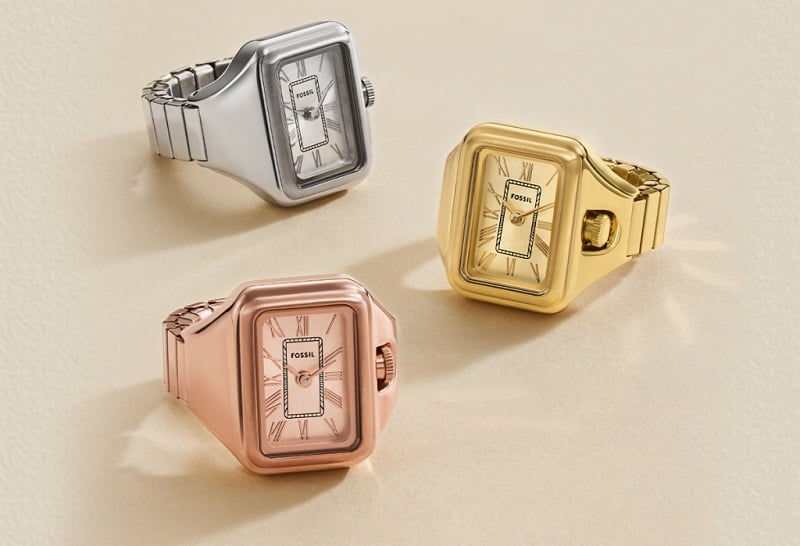 Nhẫn đồng hồ - Ring watches: Món trang sức độc đáo