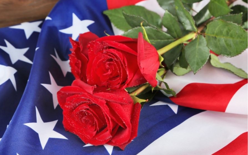 Hoa hồng là quốc hoa của Hoa Kỳ