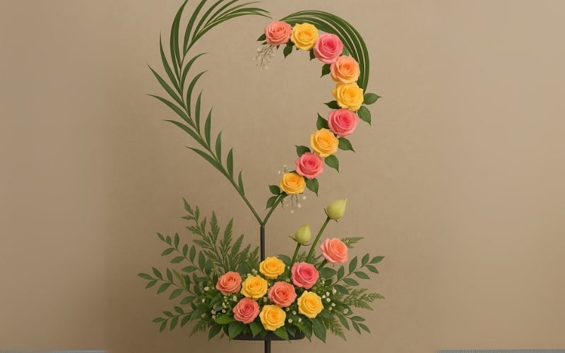 Cắm hoa thuyết trình chủ đề Tôn vinh