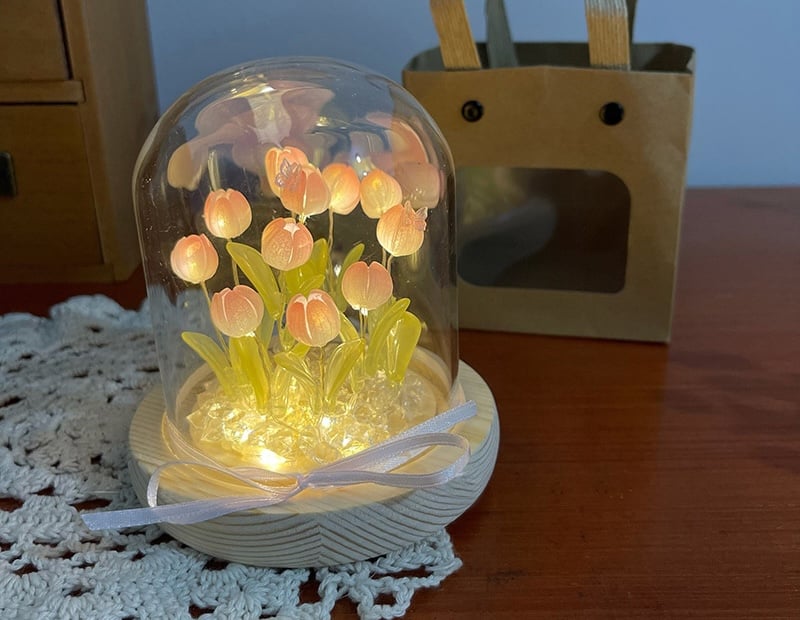 Đèn LED trang trí và đèn ngủ thông minh tạo không gian ấm áp, nghệ thuật cho phòng ngủ