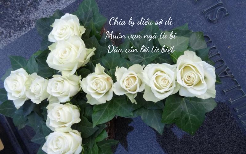 Thơ vĩnh biệt cha qua đời