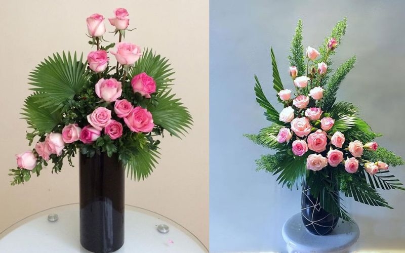 Bài thuyết trình cắm hoa chủ đề Bậc thang tri thức