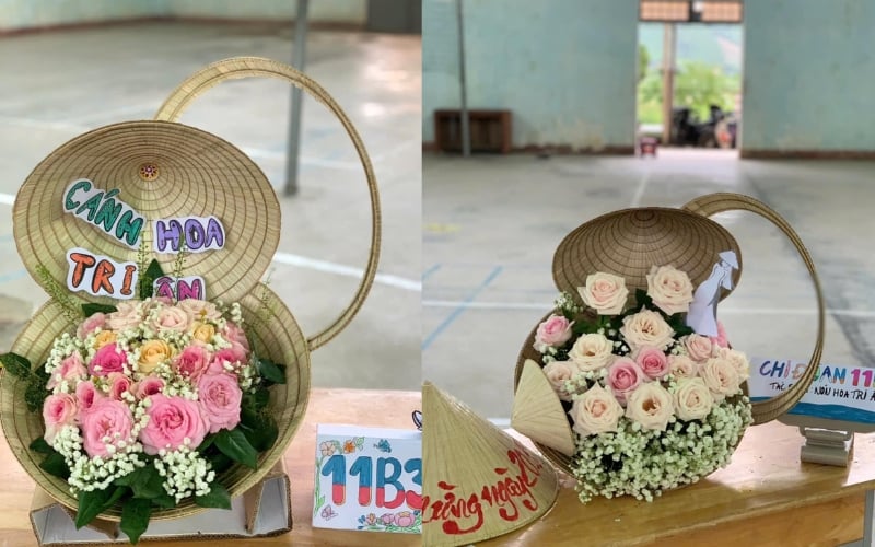 Mẫu thuyết trình cắm hoa chủ đề Bụi phấn