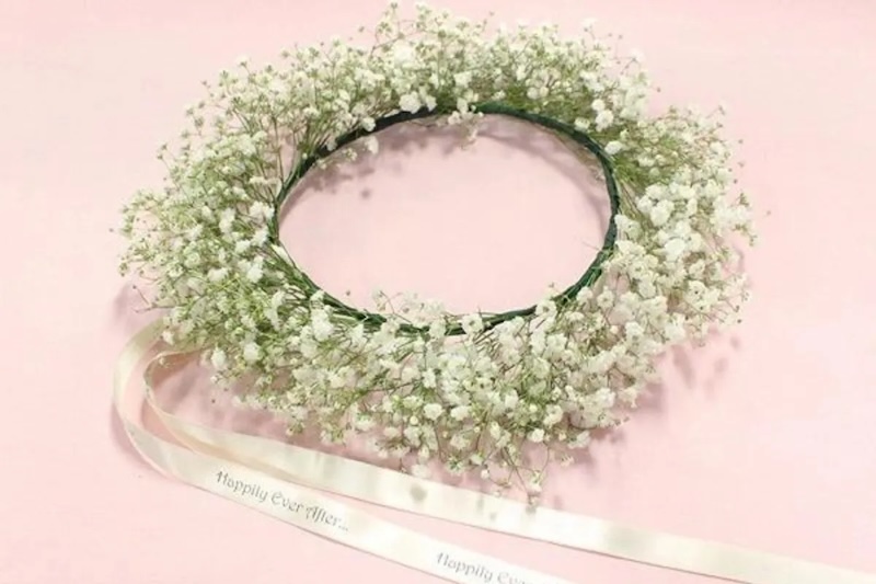 Vòng hoa baby đội đầu kỷ yếu