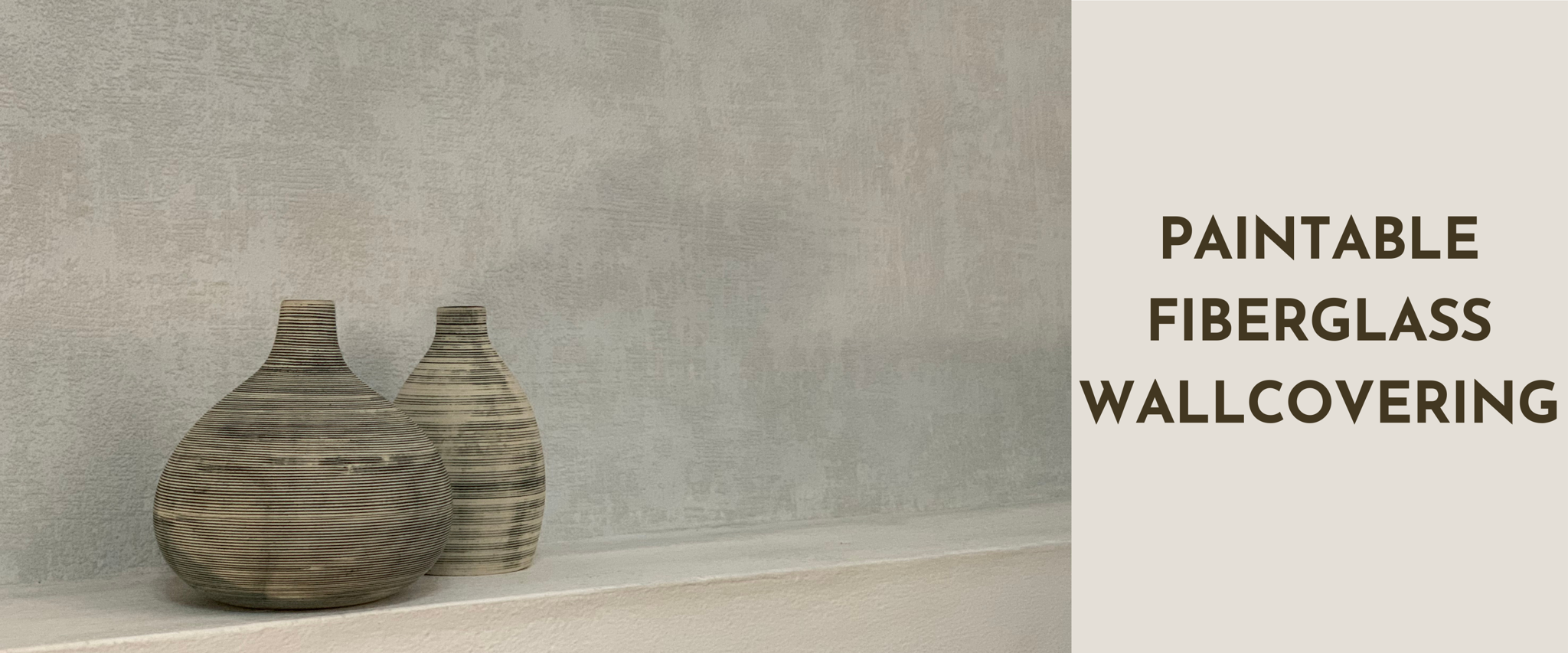 PAINTABLE FIBERGLASS WALLCOVERING CASAMA Giấy Dán Tường Châu Âu