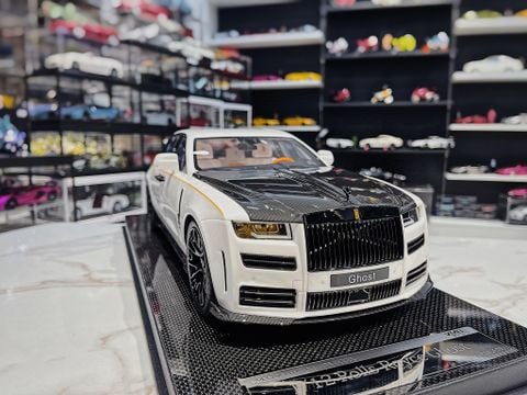 XE MÔ HÌNH ROLLS ROYCE GHOST MANSORY,TỶ LỆ 1/12 VMB