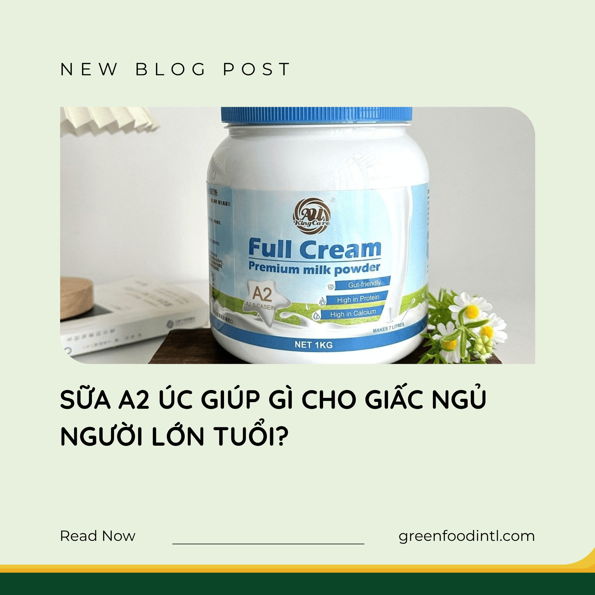 SỮA A2 ÚC GIÚP GÌ CHO GIẤC NGỦ NGƯỜI LỚN TUỔI?