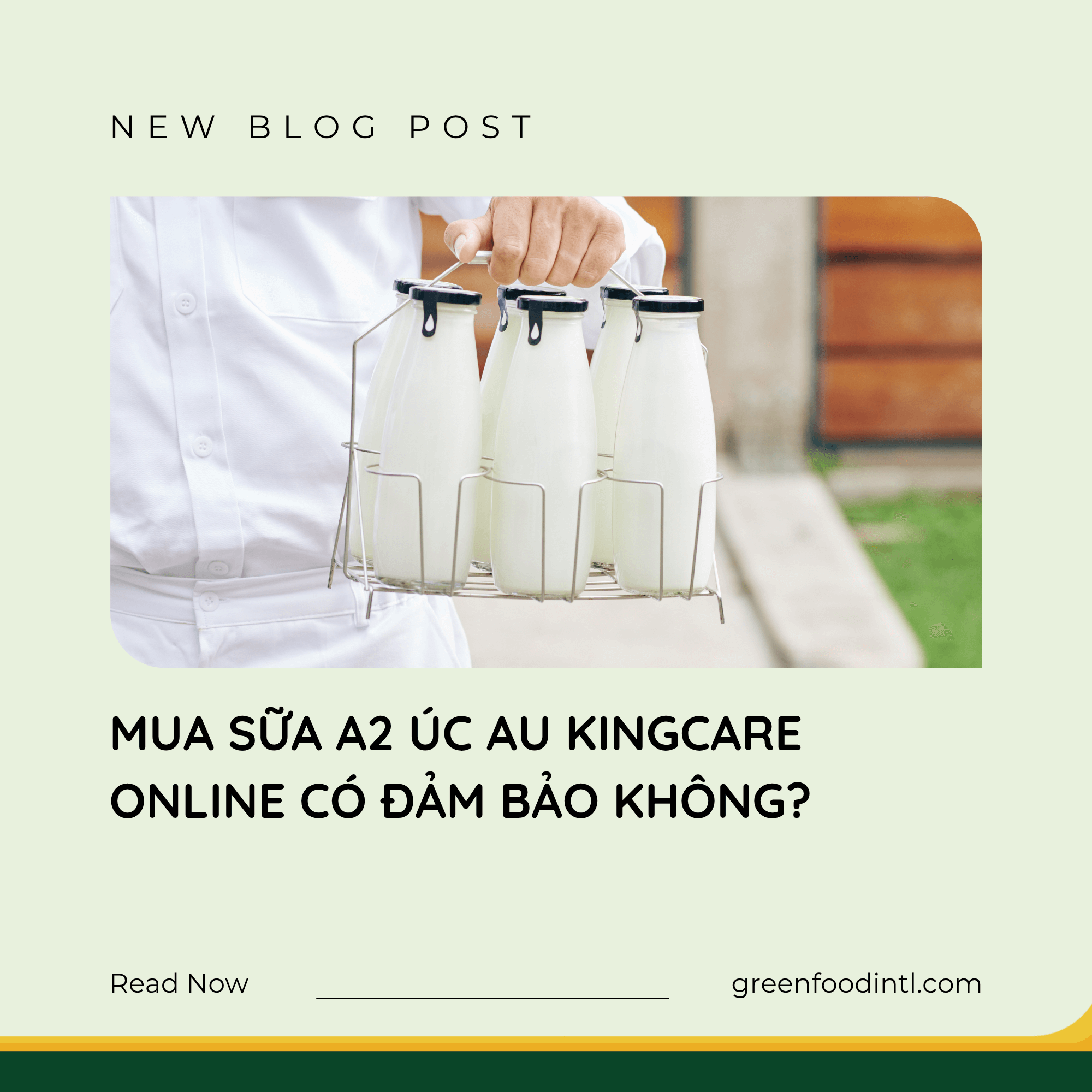MUA SỮA A2 ÚC AU KINGCARE ONLINE CÓ ĐẢM BẢO KHÔNG?