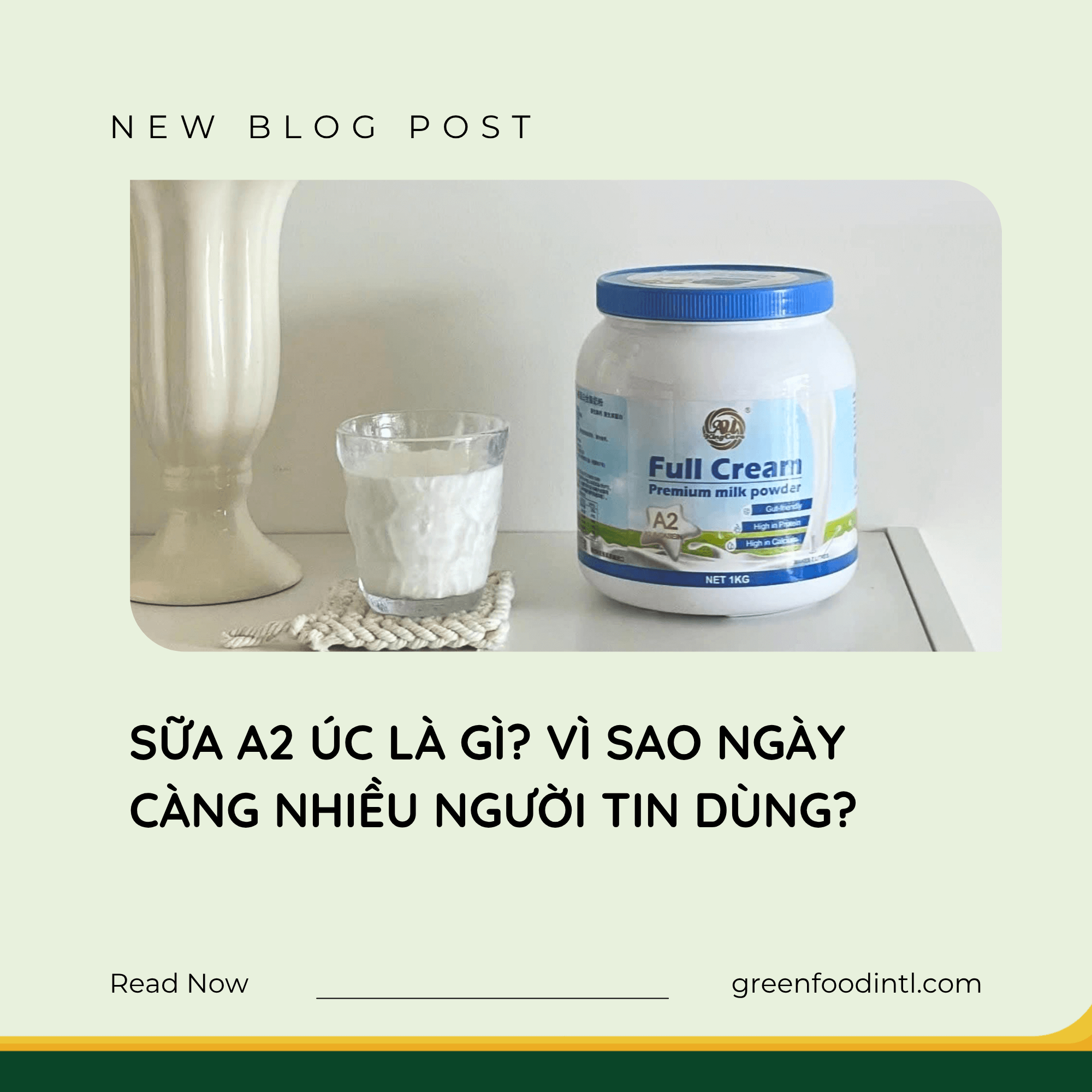 SỮA A2 ÚC LÀ GÌ? VÌ SAO NGÀY CÀNG NHIỀU NGƯỜI TIN DÙNG?