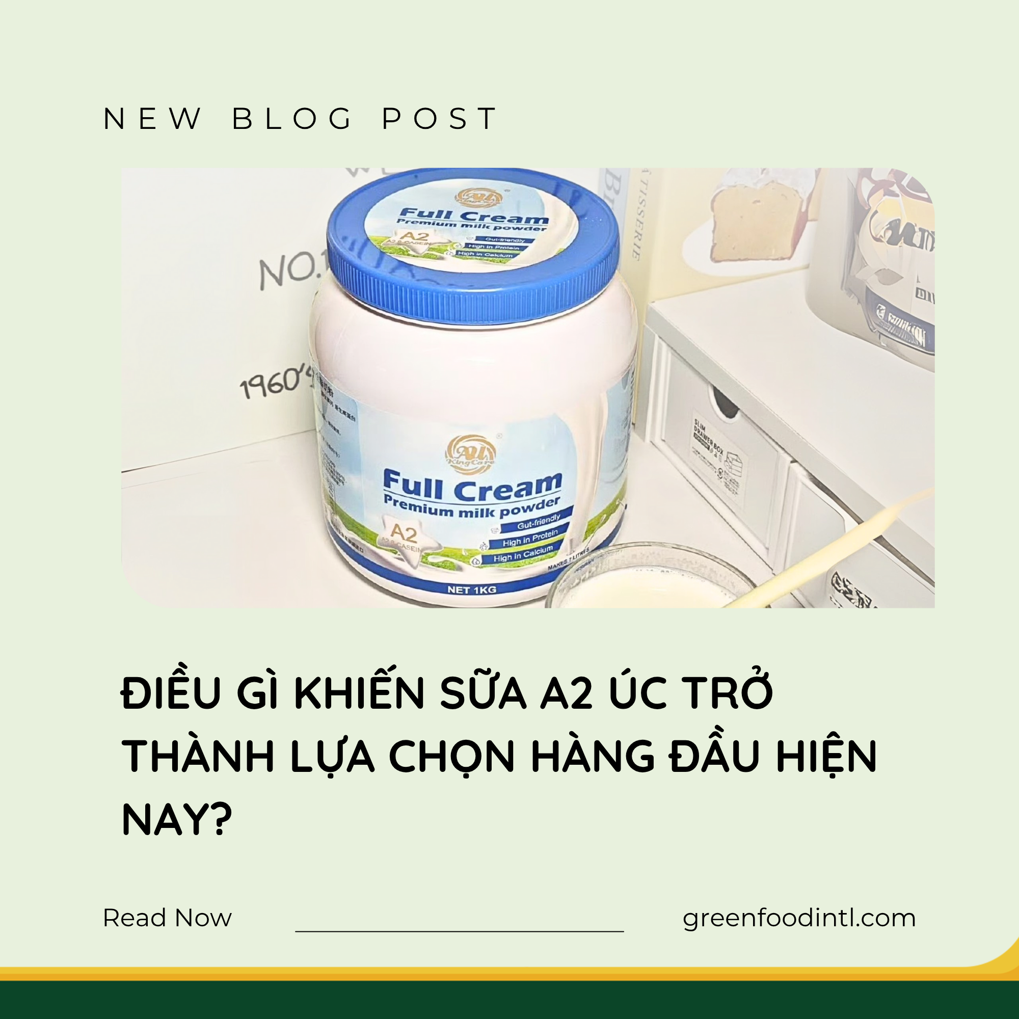 ĐIỀU GÌ KHIẾN SỮA A2 ÚC TRỞ THÀNH LỰA CHỌN HÀNG ĐẦU HIỆN NAY?