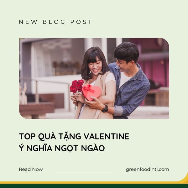 TOP QUÀ TẶNG VALENTINE NGỌT NGÀO VÀ Ý NGHĨA