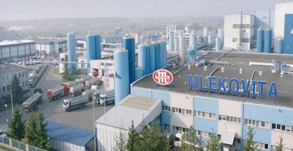 Nhà máy sản xuất sữa tươi Mlekovita