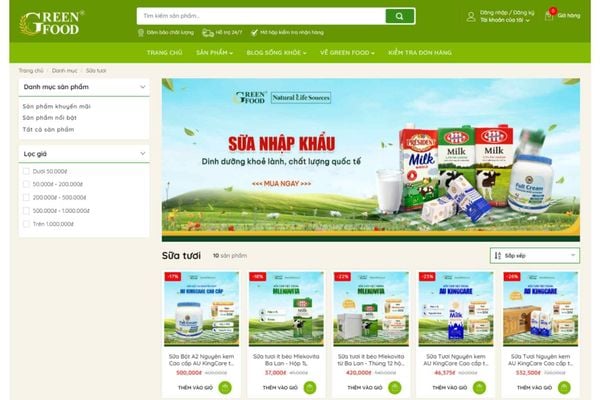 Người tiêu dùng sữa tươi Mlekovita