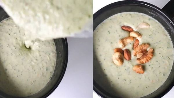 Cháo yến mạch Chile và ức gà