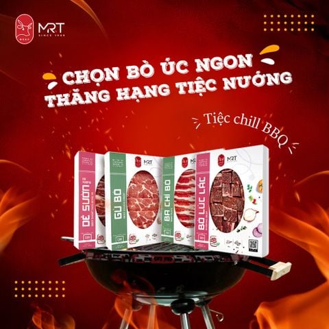 Tiệc Nướng Trọn Vị Với 4 Loại Thịt Bò Úc Không Thể Thiếu