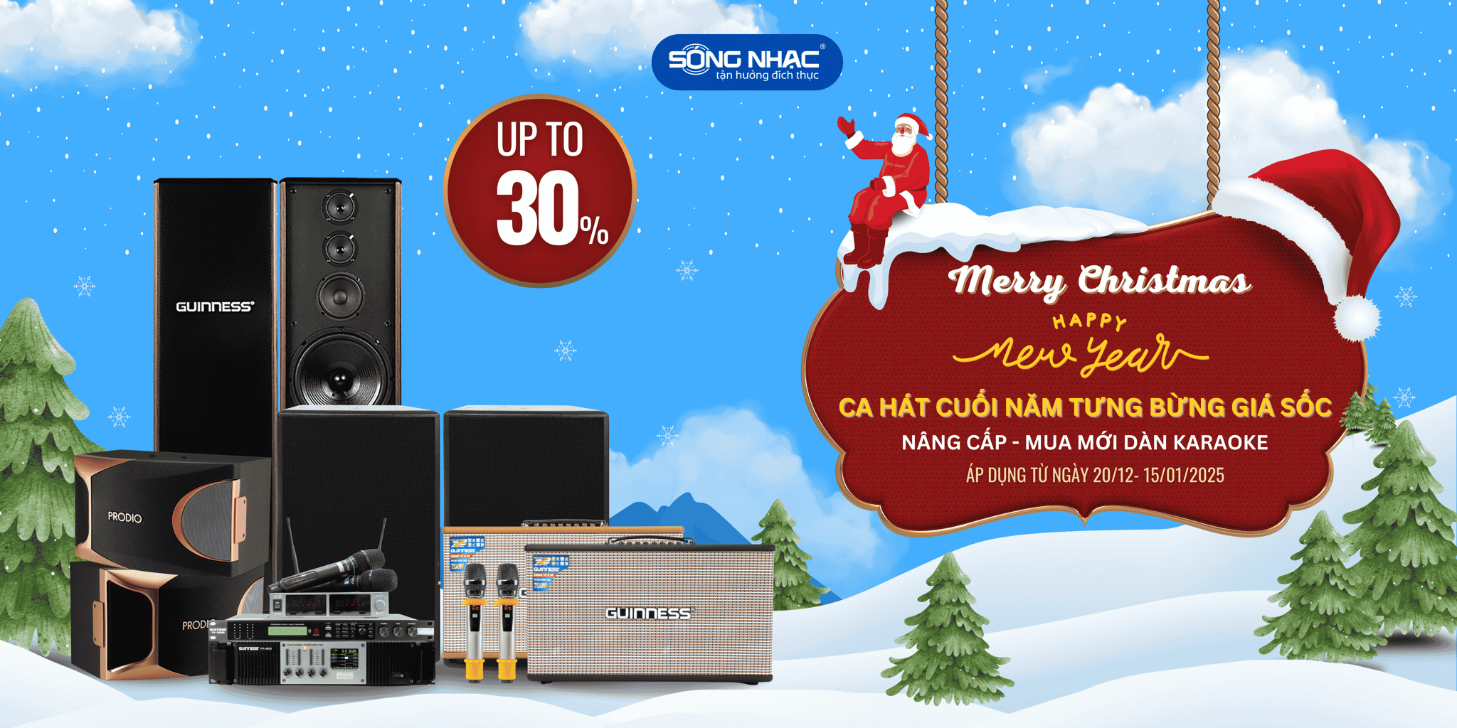 Ca Hát Cuối Năm Tưng Bừng Giá Sốc ''Nâng cấp, mua mới dàn Karaoke'' - Đón năm mới rộn ràng