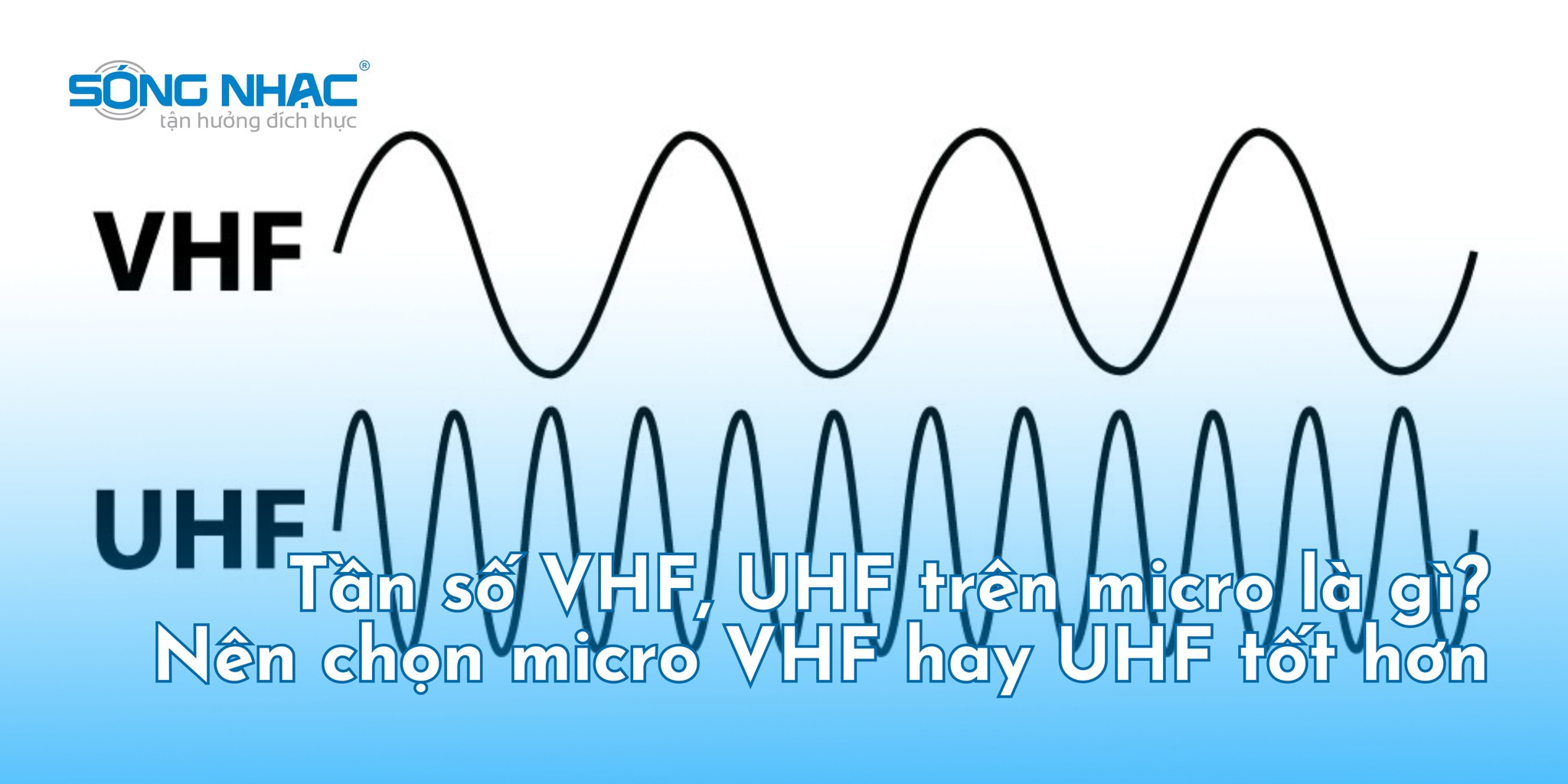 Tần số VHF, UHF trên micro là gì? Nên chọn micro VHF hay UHF tốt hơn