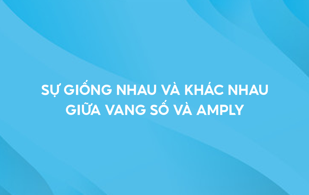 Sự giống nhau và khác nhau giữa vang số và amply