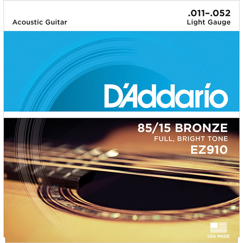 Dây Đàn Guitar Acoustic D'Addario EZ910 85/15