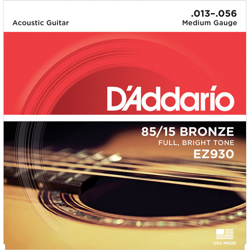 D'Addario EZ930 85/15 Great American Bronze