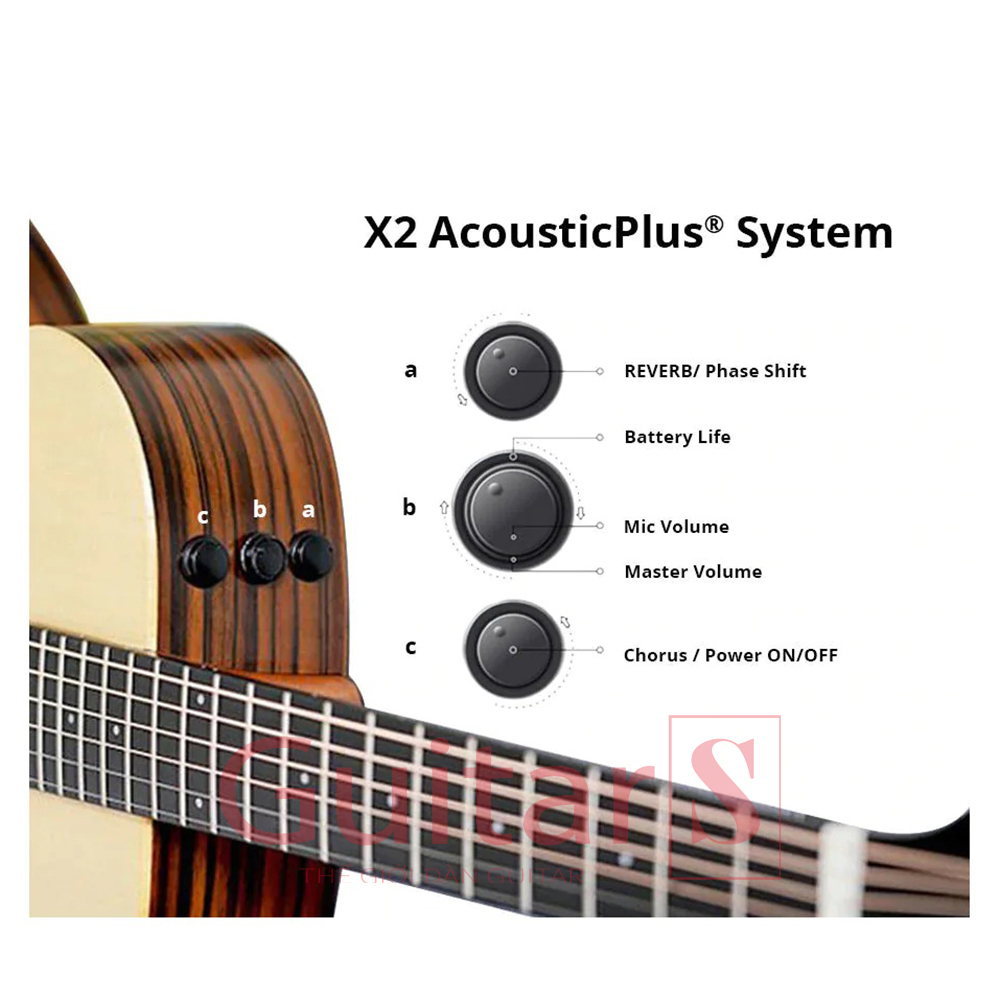Đàn Guitar Enya EA X2 EQ Acoustic