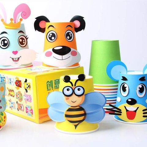 Tham Khảo Cách Làm Đồ Handmade Bằng Ly Giấy Cho Bé Mầm Non