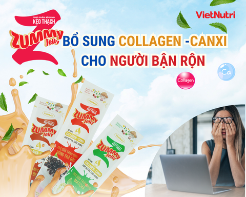 KẸO THẠCH TRÀ SỮA TRÂN CHÂU ZUMMY JELLY: BỔ SUNG COLLAGEN VÀ CANXI CHO NHỮNG NGƯỜI BẬN RỘN