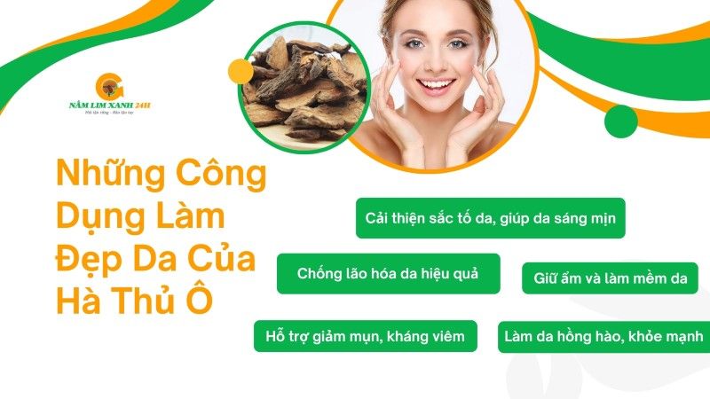 Những công dụng làm đẹp da của Hà Thủ Ô