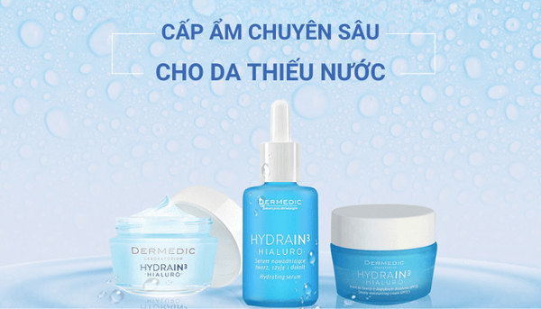 Dưỡng ẩm đầy đủ từ những dòng mỹ phẩm treatment