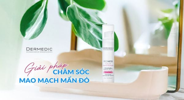 Giải pháp chăm sóc da nhạy cảm với dòng sản phẩm Redness