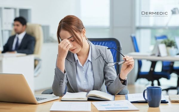 Ảnh hưởng của stress đến làn da và cách giảm stress hiệu quả