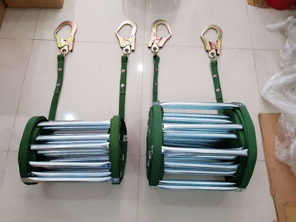 Cách sử dụng thang dây thoát hiểm để thật sự an toàn, hiệu quả