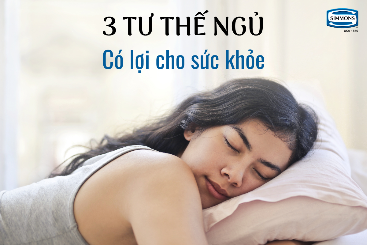 Bật mí 3 tư thế ngủ có lợi cho sức khỏe mà bạn nên biết